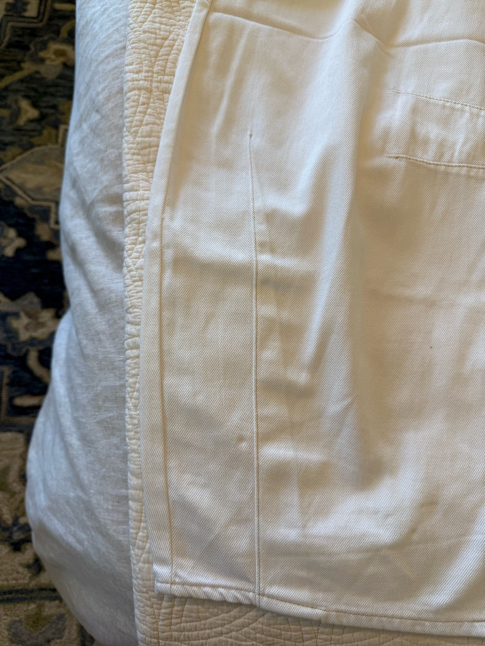 NWT GAP Horseshoe High Rise Off White Jeans - Picture 8 of 10